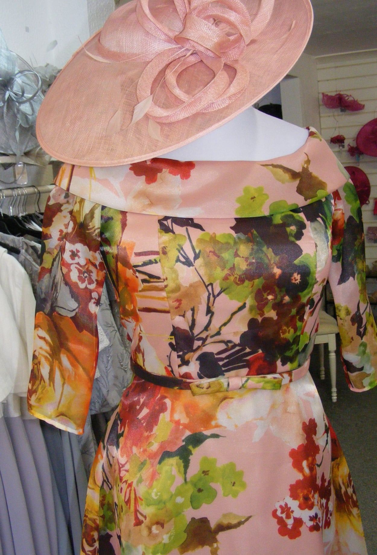 Carla Ruiz 95597 – Floral Dress - Image 3