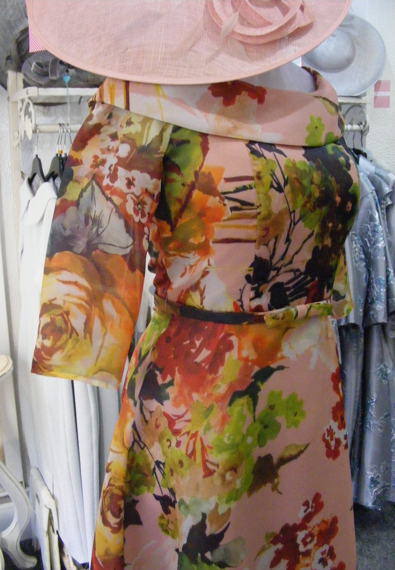 Carla Ruiz 95597 – Floral Dress - Image 4