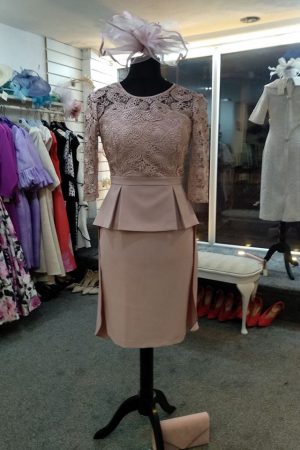 Cassandra Cran- Blush Pink Dress