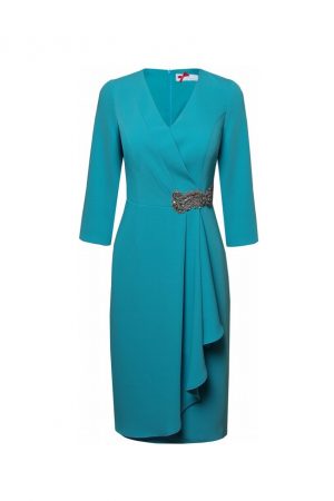 Sonia Pena 1190029 - Turquoise Occasion Dress